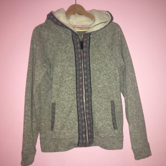 ❄️ American Eagle Super Soft Faux Fur Lined Hoodie - Picture 2 of 5